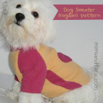 Dog Sweater Patterns (Raglan sleeve)