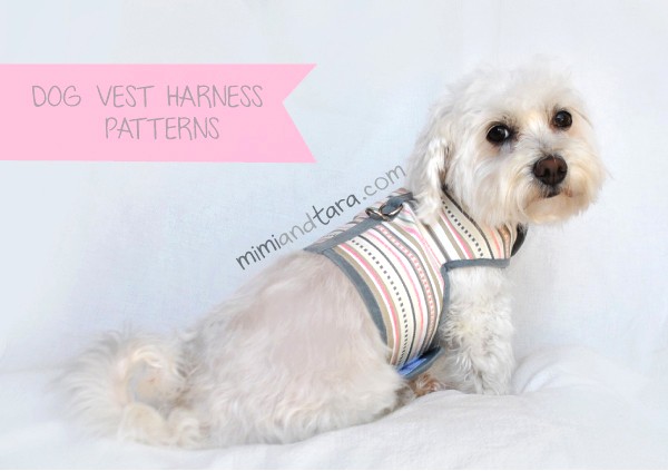 Dog Harness Pattern leather Harness With Pocket DIY Pdf Download 