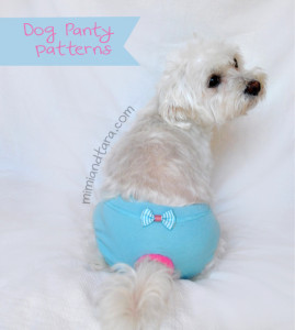 dog panty pattern