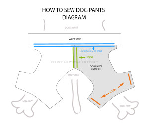 dog pants patterns