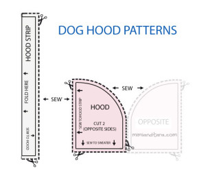 dog hood patterns
