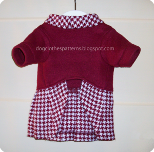 dog dress pattern