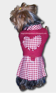 dog dress free patterns