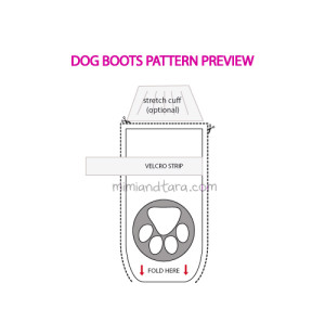 dog boots patterns