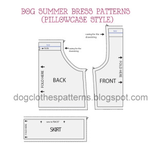 free dog dress patterns download