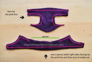 Dog hat pattern to sew
