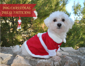 Dog christmas patterns