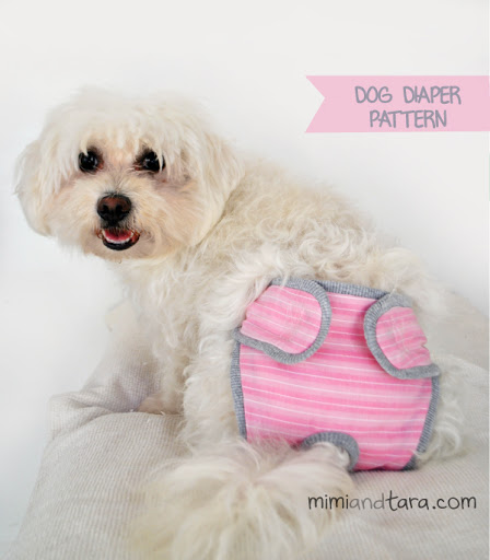 diy dog heat diaper