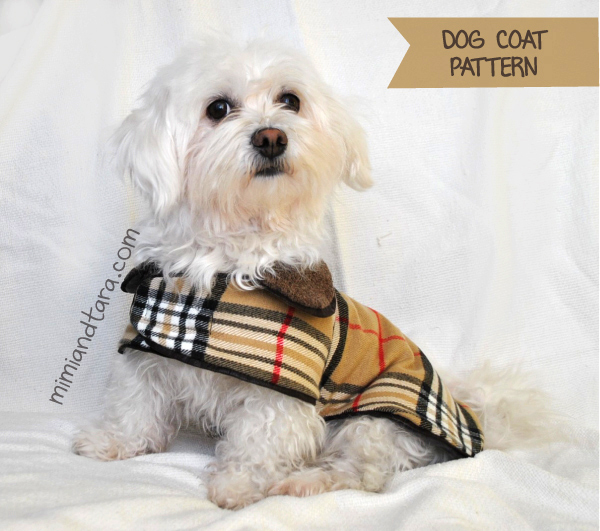 Dog Coat Pattern PDF PATTERN Mimi Tara