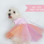 Dog dress tutu