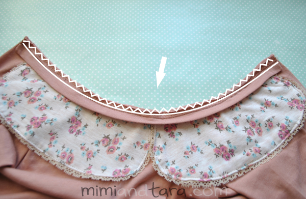 sewing peter pan collar 