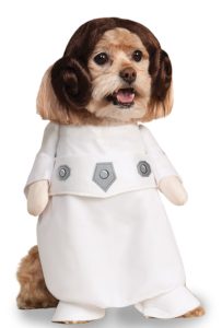 leia dog costume