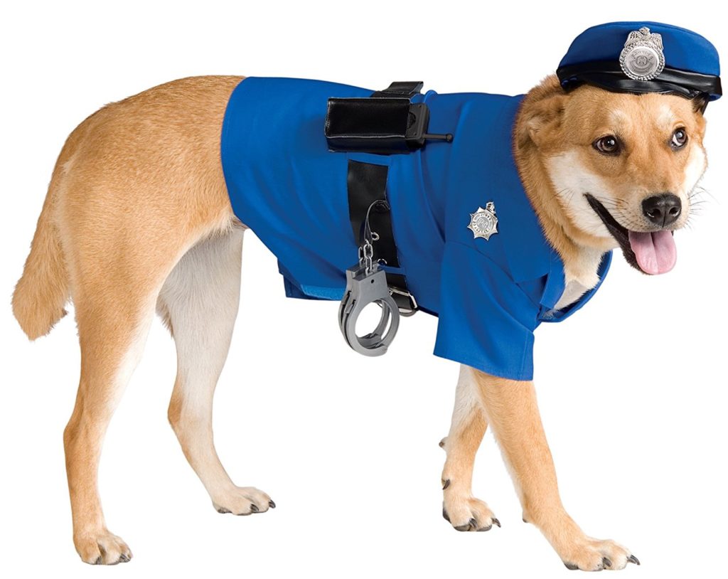 police dog costume